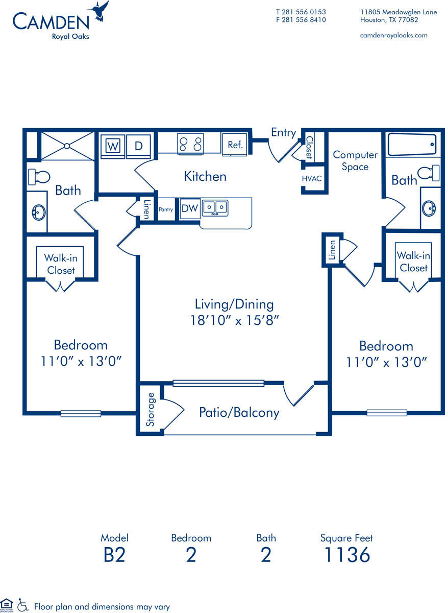 Floor Plans Camden Royal Oaks