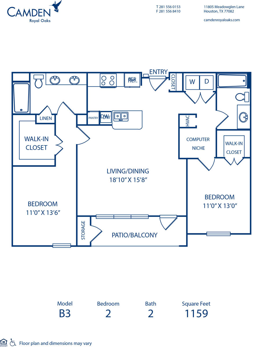 Floor Plans Camden Royal Oaks